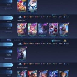 ML 225⚡PRIME CLAUDE⚡️HUNTER HARITH⚡️ANNIVERSARY AKAI⚡️EPIC KAGURA ROGER LANCELOT⚡️M6 CLAUDE⚡️DRAGON TAMER LING⚡️STAR FANNY⚡️SUMMER HAYABUSA⚡️ 1